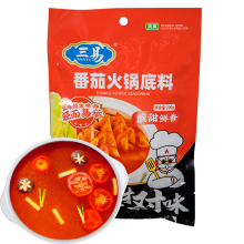 High Quality Tomato Soup Base Hot Pot Soup Seasoning Hot Pot Base Wholesale Halal Food Seasoning